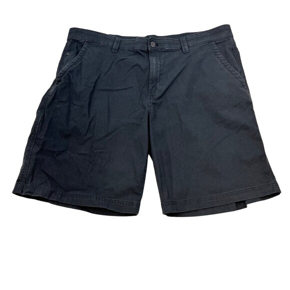 WP Waterproof Men’s Charcoal Flat Front Shorts Size 40 Waist Pockets - Picture 1 of 9
